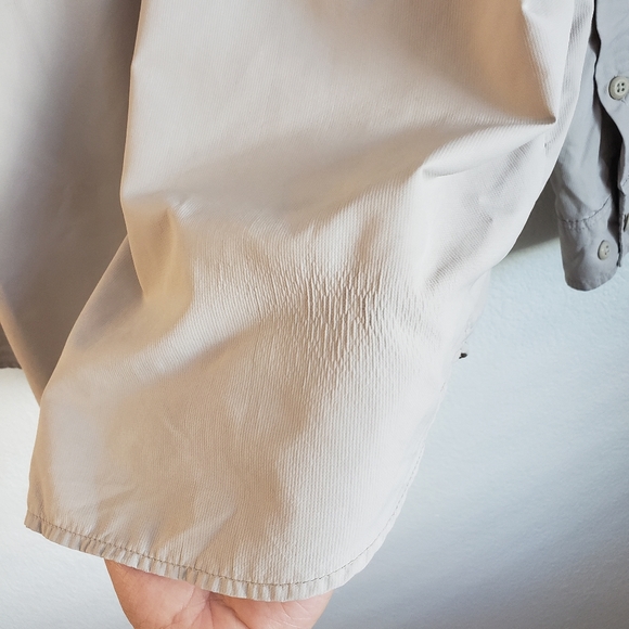 Columbia Men Tamiami II Long-Sleeve Shirt Tan Large - Picture 5 of 5